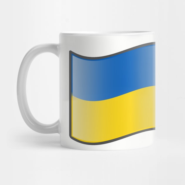 Flag of Ukraine by ghjura